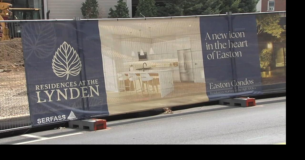 From 'pretty in pink' bank to luxury condos: Inside Easton's next downtown project