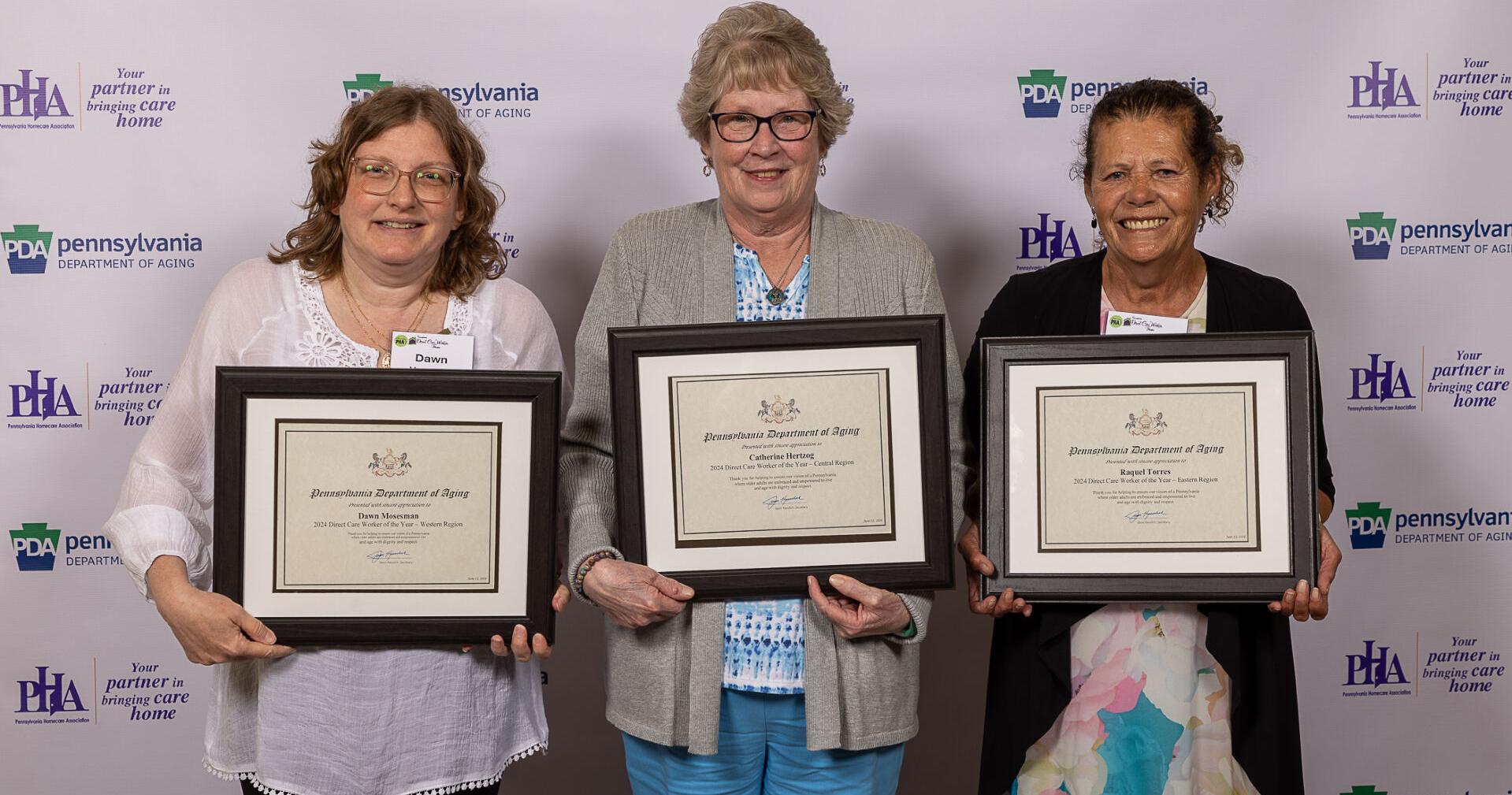 Direct care worker from Lehigh Valley receives award, recognized for her service - Vimarsana News