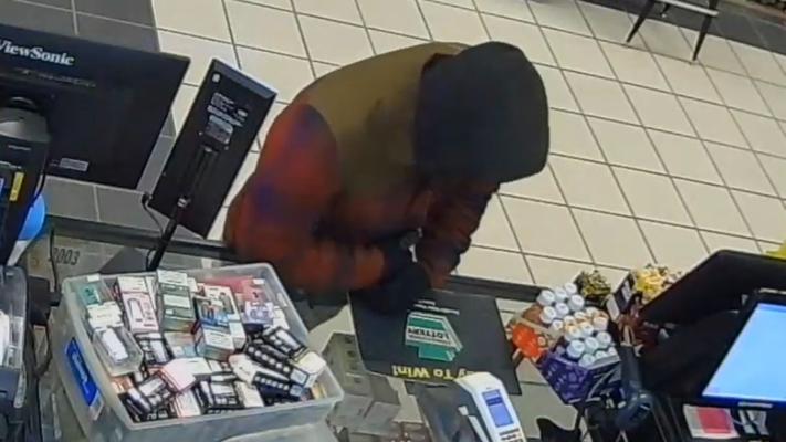 Police looking for man after armed robbery at convenience store in ...