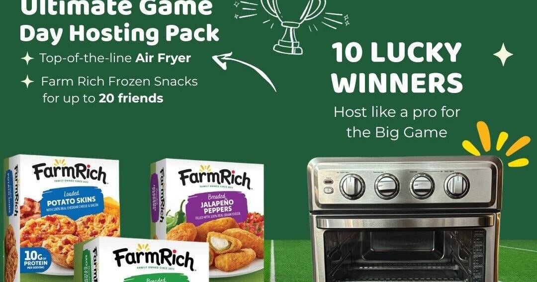 Farm Rich Teams Up with Football Insider Laura Rutledge to Help Fans Host the Ultimate Big Game Watch Party