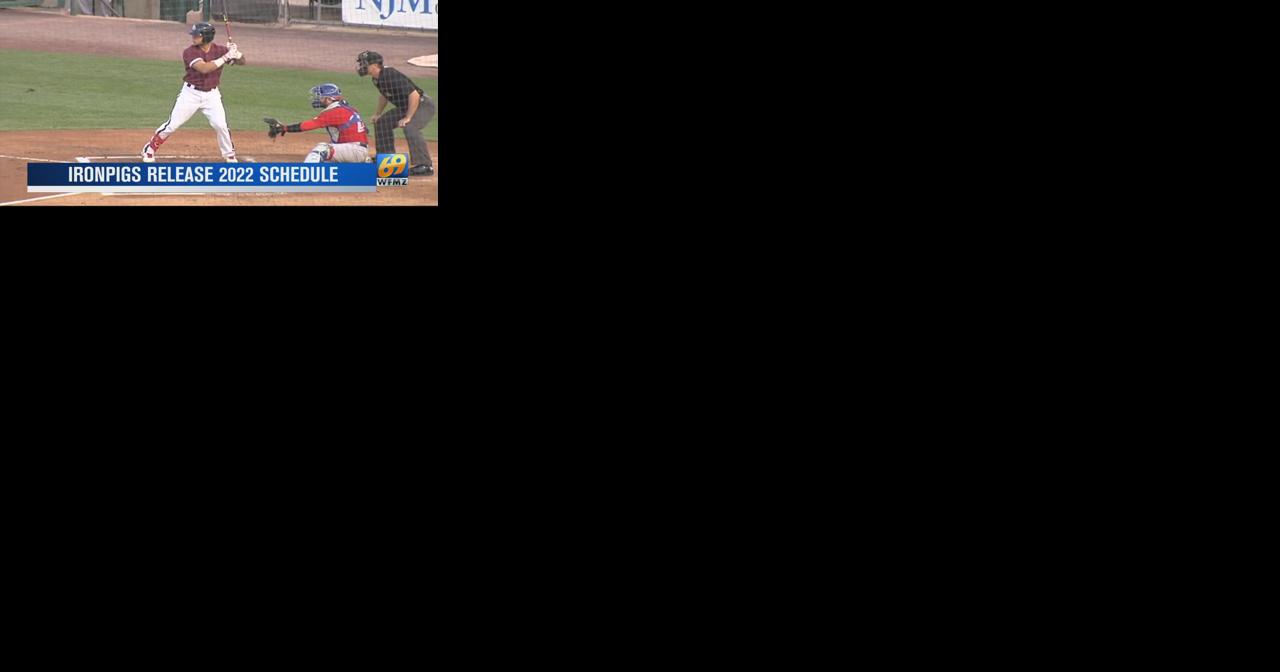 Ironpigs Schedule 2022 Calendar Ironpigs Release 2022 Schedule | Sports | Wfmz.com