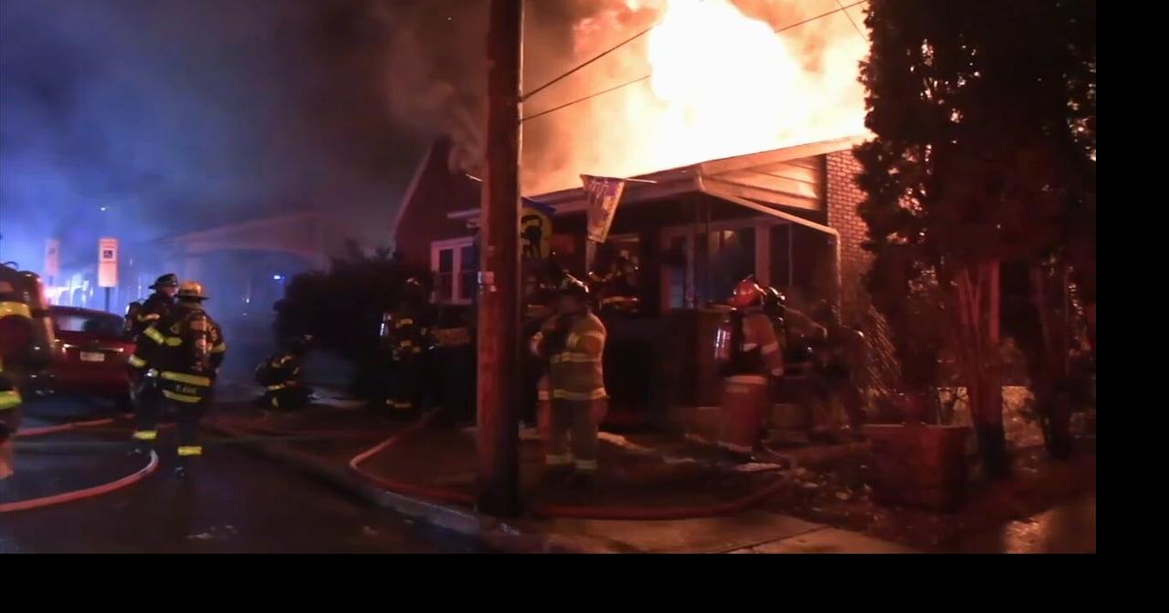 Collapsed roof, frozen fire hydrants, among challenges crews fighting ...
