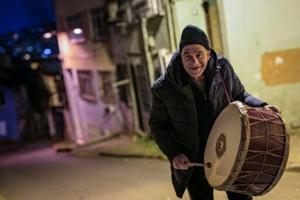 Before dawn, ancient drum rite wakes Istanbul faithful to fast