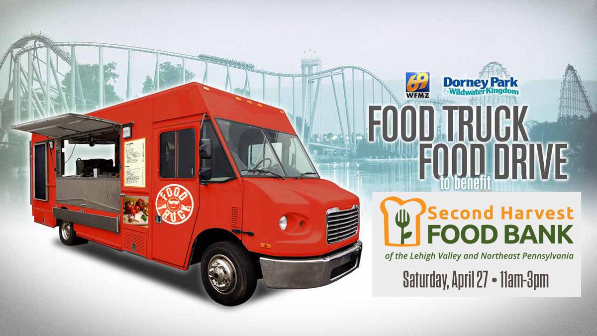 Wfmz Tv Dorney Park Food Truck Food Drive