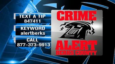 Crime Alert Berks County text-a-tip