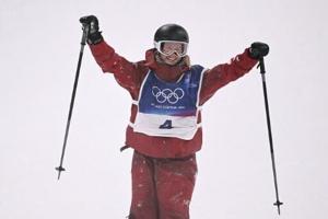 Canada's Oldham wins Olympic freeski big air final, denying Gu gold