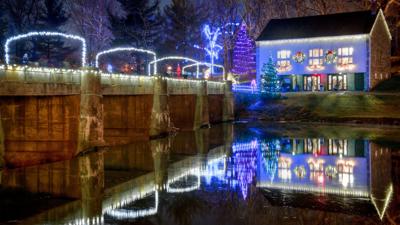 Holiday Lights at Gring's Mill