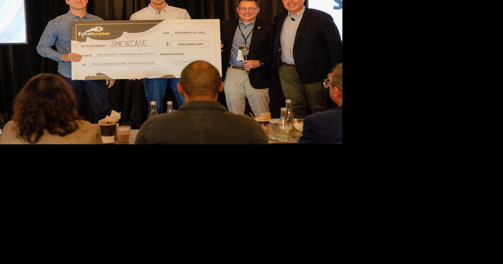 Smearcase's Innovative Frozen Cottage Cheese Disrupts the Indulgence Aisle, Wins $100,000 Grand Prize at the 2025 Real California Milk Excelerator Final Pitch Event