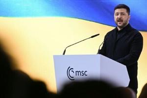 Zelensky says all Ukrainian power plants damaged, calls Putin 'slave to war'