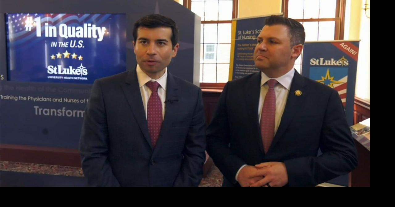 U.S. Labor Secretary Keith Sonderling, Congressman Mackenzie visit St. Luke's training facilities