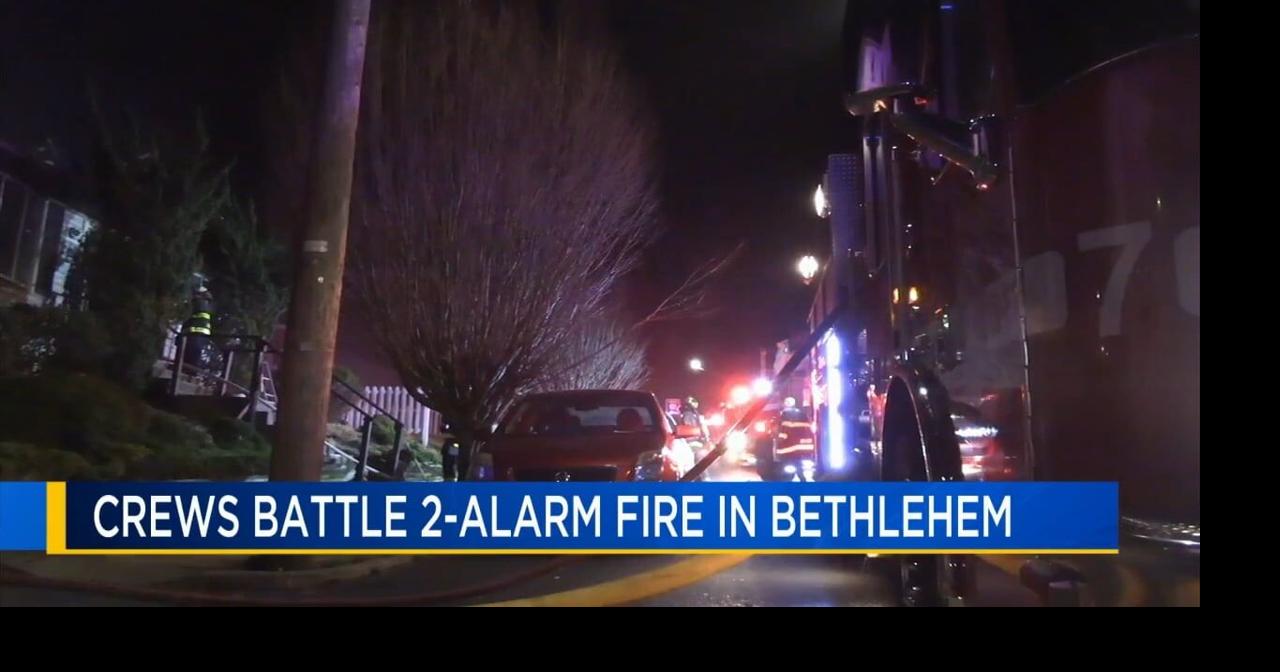 Crews respond to 3rd Avenue house fire in Bethlehem Video