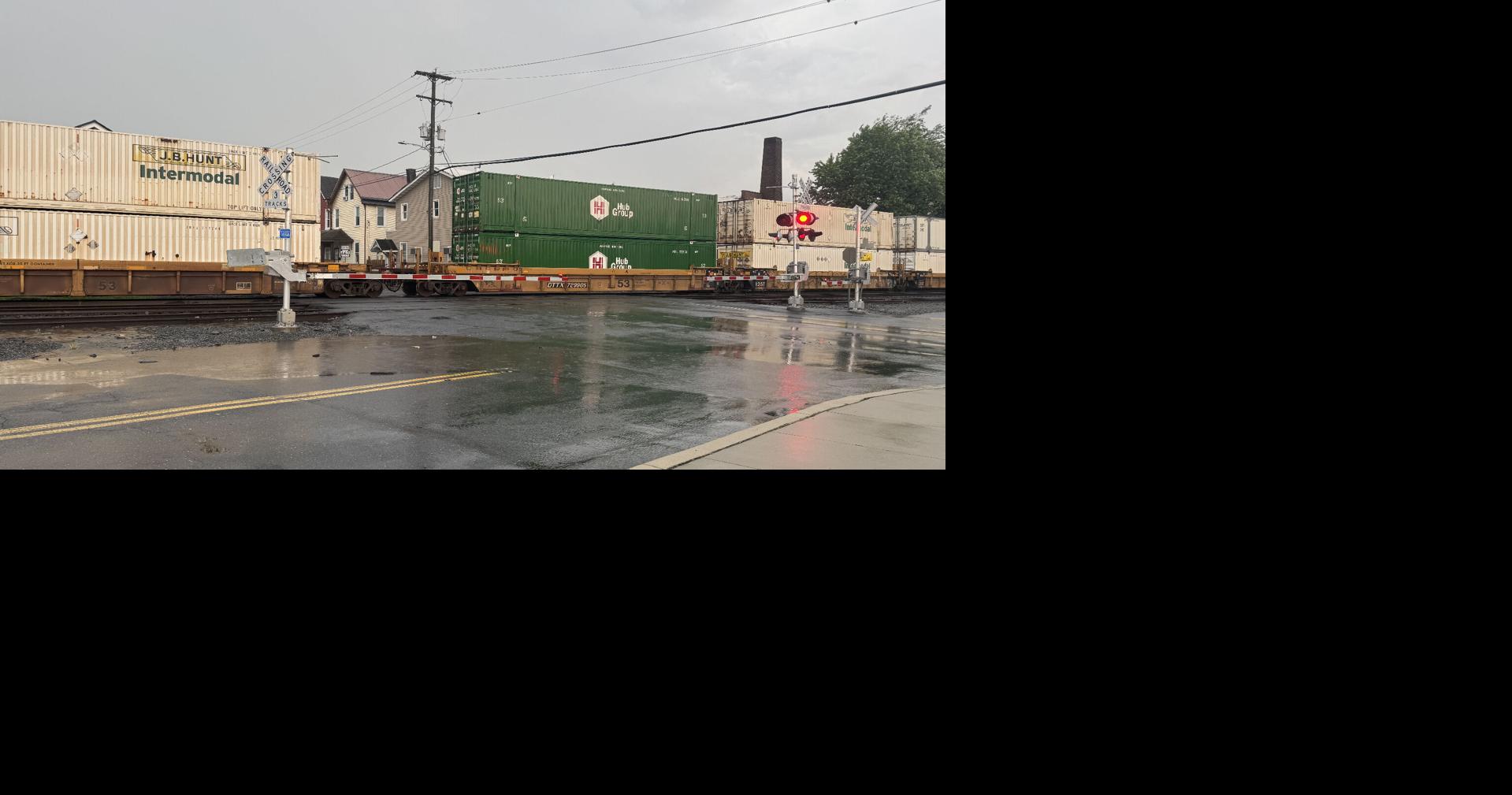 Downed trees force train to stop for hours in Fleetwood | Berks ...