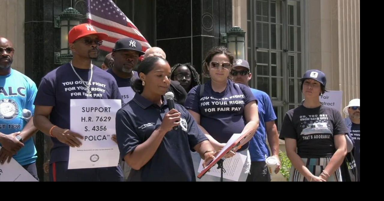 National Association of Letter Carriers rallies for change in Allentown ...