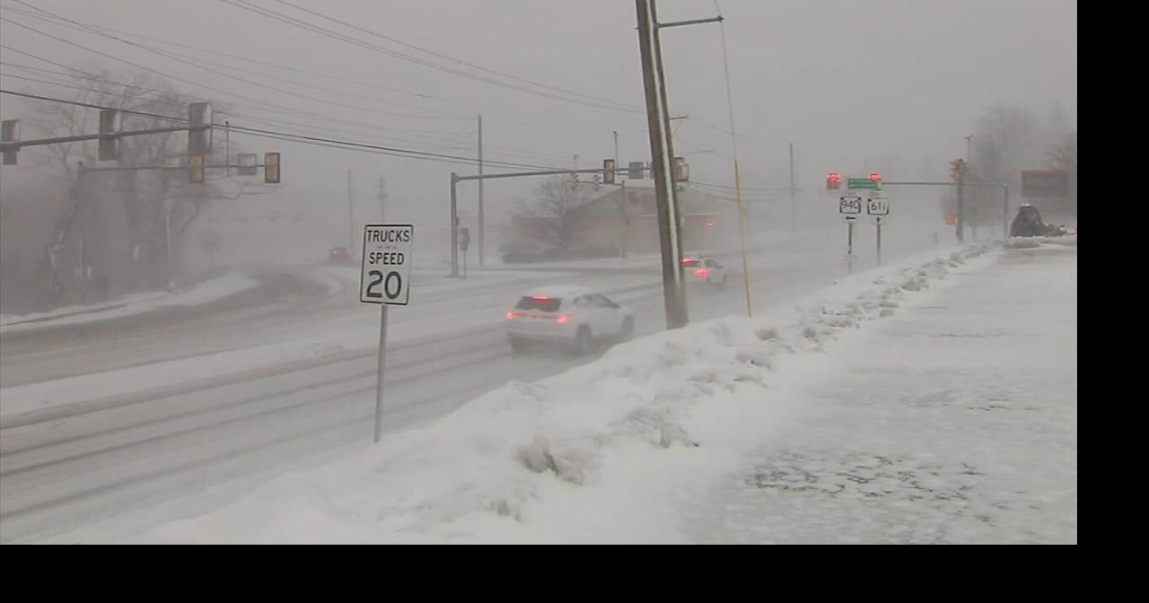 Parts of Poconos see high winds, snow, slick roads Poconos and Coal