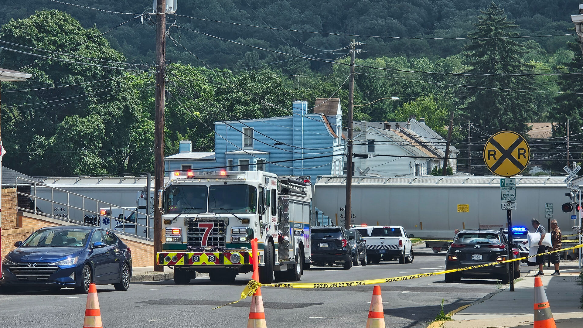 Coroner identifies woman struck and killed by train in Emmaus ...