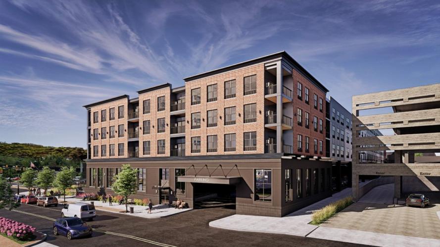 'The Confluence' Revised plans for Easton's new apartment, retail project unveiled Lehigh