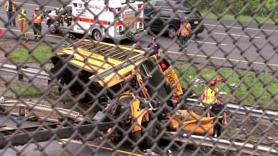 Multiple people killed in serious crash between school bus, dump truck ...