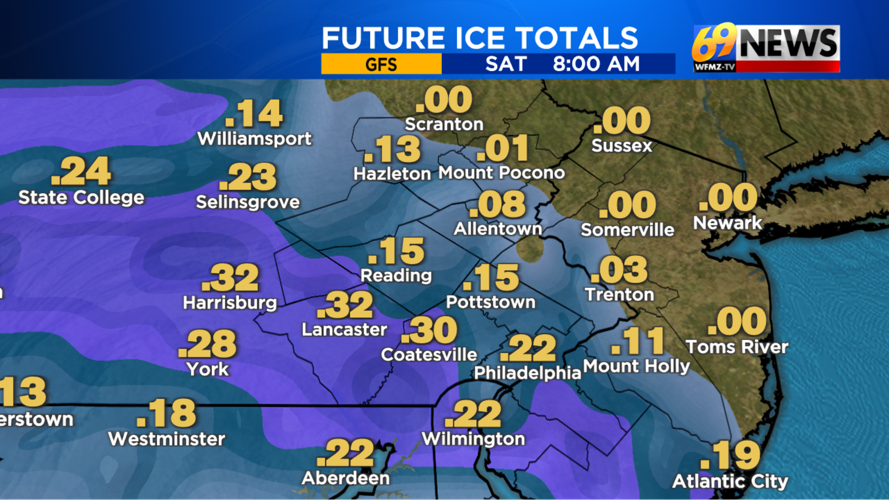 A wintry mix on the way later Friday into early Saturday | Weather ...