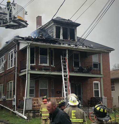 Fire at Easton duplex
