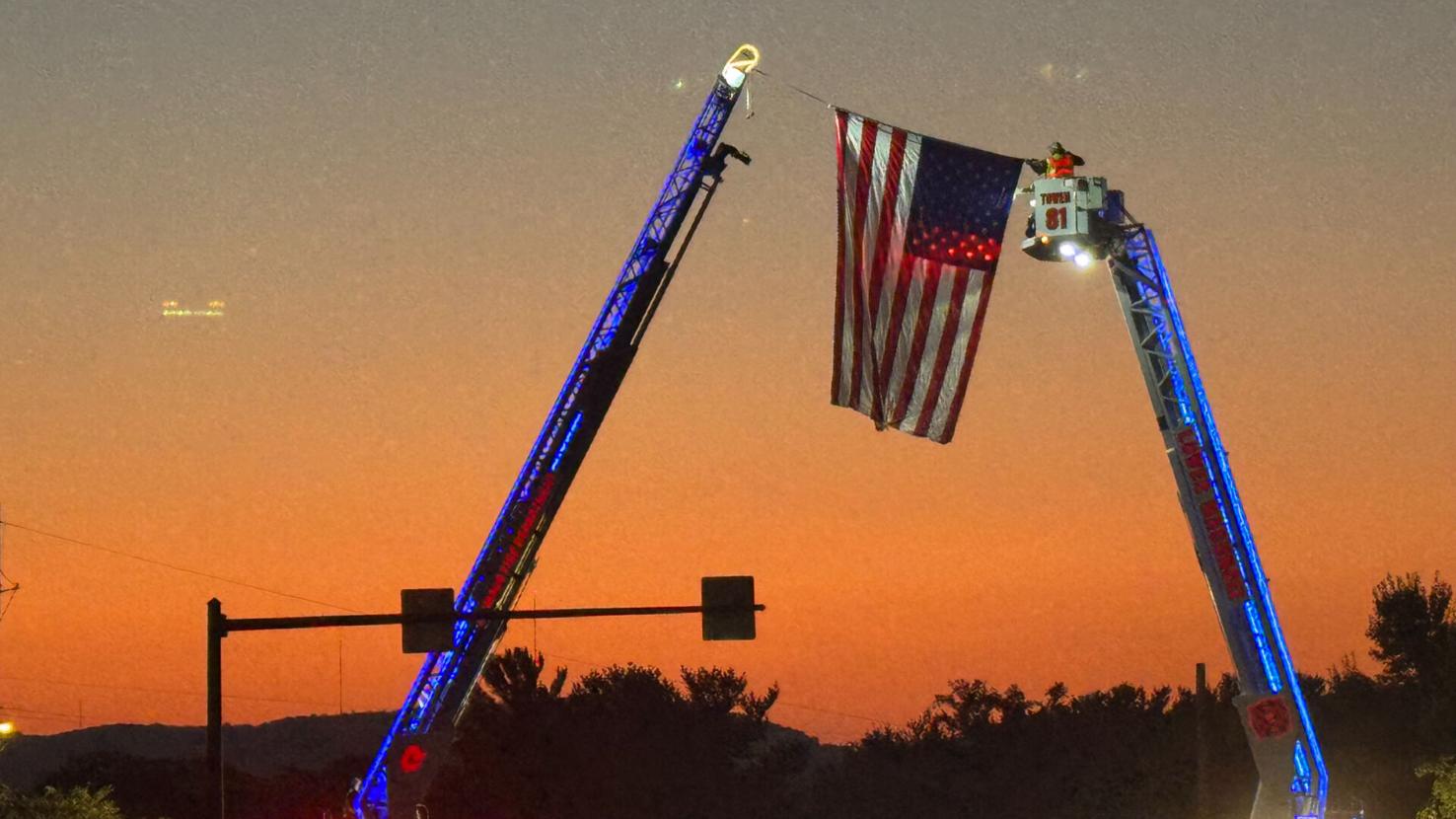 Procession transports 3 fallen York County police officers back to ...