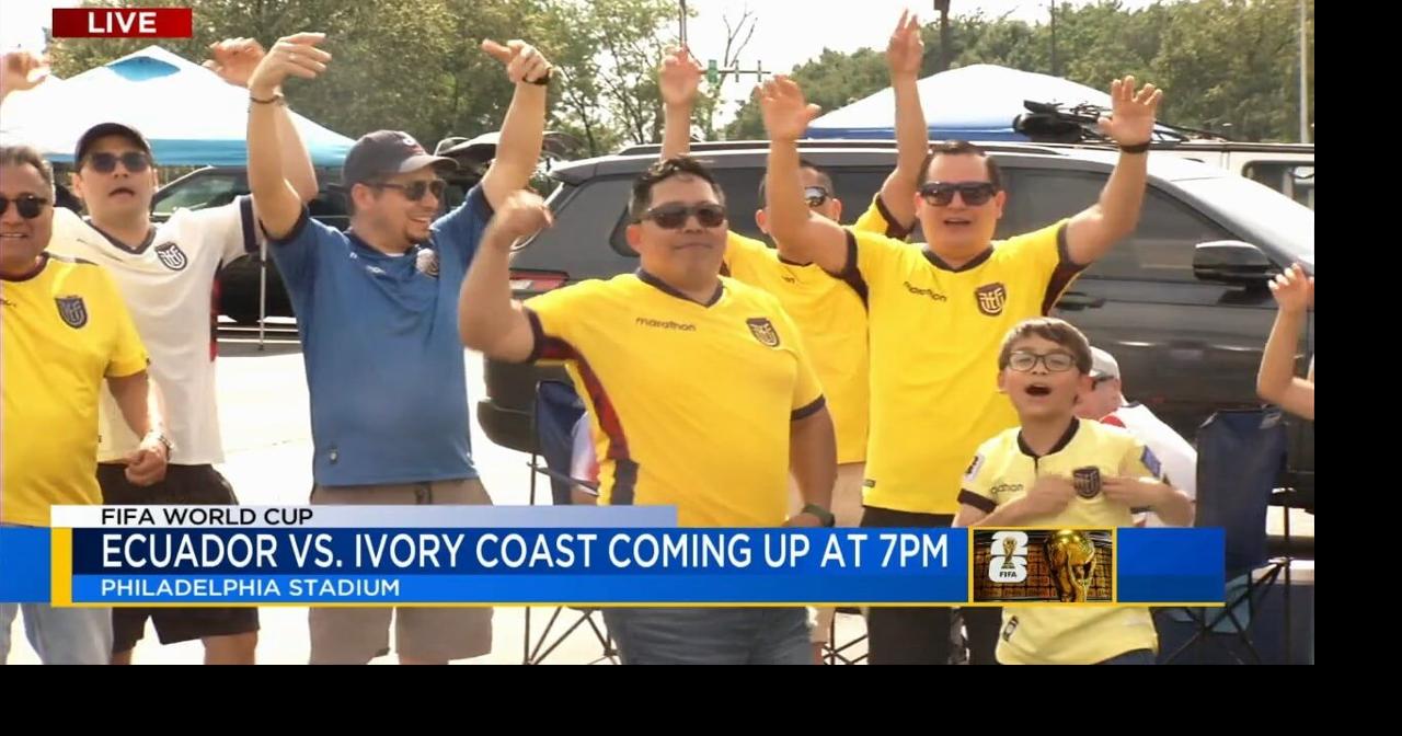 Philadelphia set to host first World Cup Soccer match as Côte d'Ivoire meets Ecuador