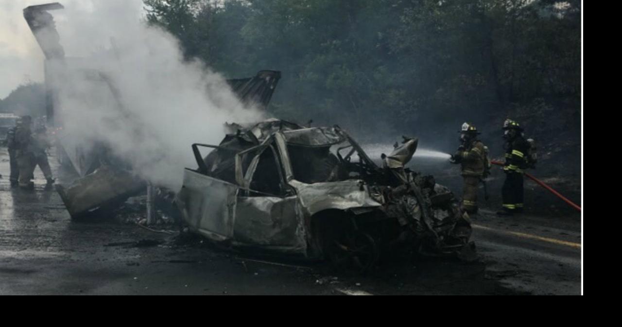 2 people killed in fiery crash on I-81 in Schuylkill County | News ...