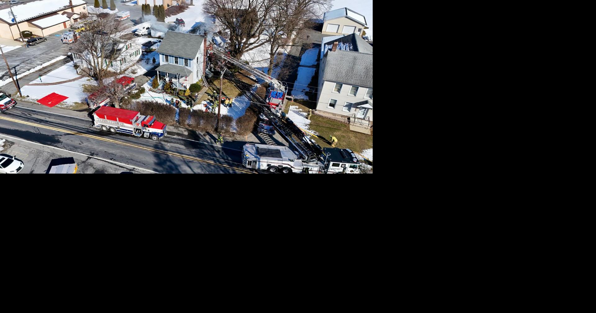 2 families displaced after separate house fires in Lehigh Township ...