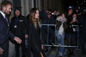 Victoria Beckham honoured in Paris amid family rift