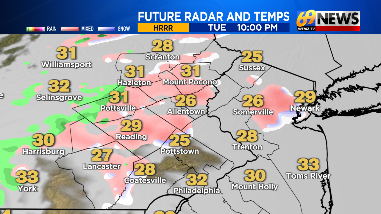 Patchy freezing rain and drizzle could lead to some scattered slick ...