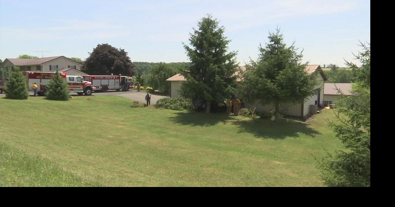 Jeep slams into garage in West Brunswick Poconos and Coal Region