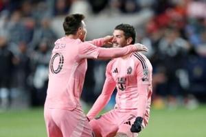 Suarez off mark but Messi fires blanks as Miami beat Salt Lake