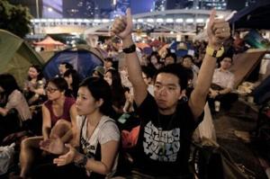 Hong Kong students dissolve pro-democracy group under 'severe' pressure