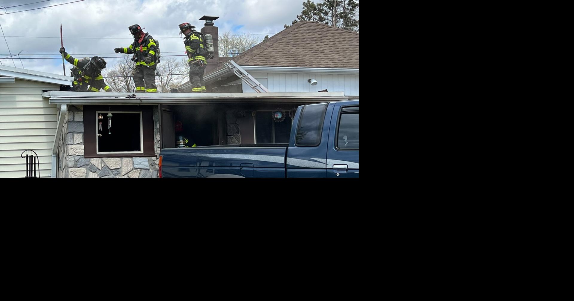 Firefighters battle 2-alarm house fire in Bethlehem Twp. | Lehigh ...