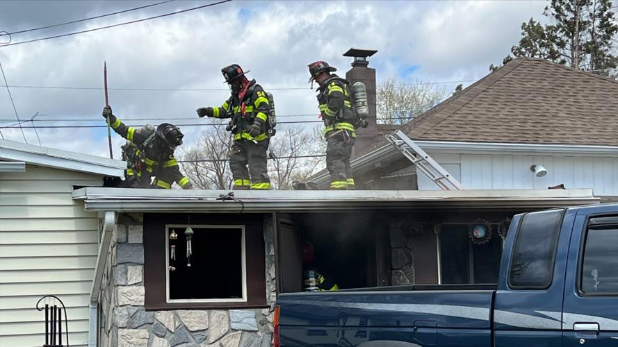 Firefighters battle 2alarm house fire in Bethlehem Twp. Lehigh