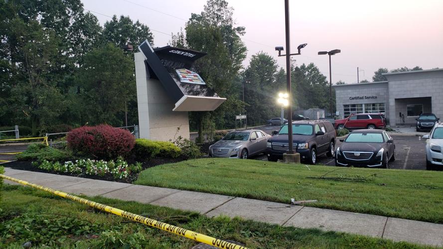 PHOTOS Tornado damage at car dealership in Bensalem Southeastern