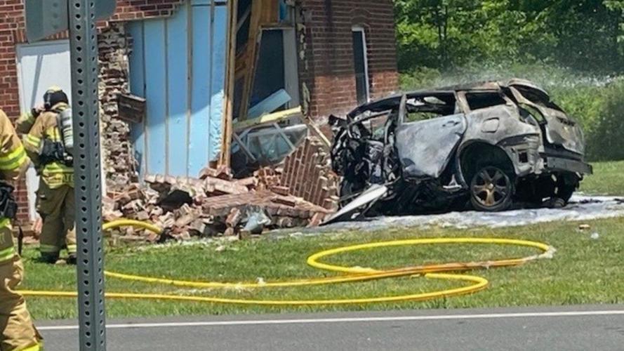 Person dead after fiery crash in Richland Township Southeastern