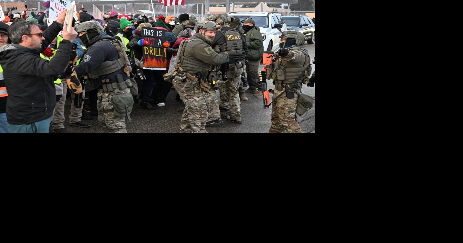 Anti-ICE protesters assemble across the US after shootings in Minneapolis and Portland, Oregon