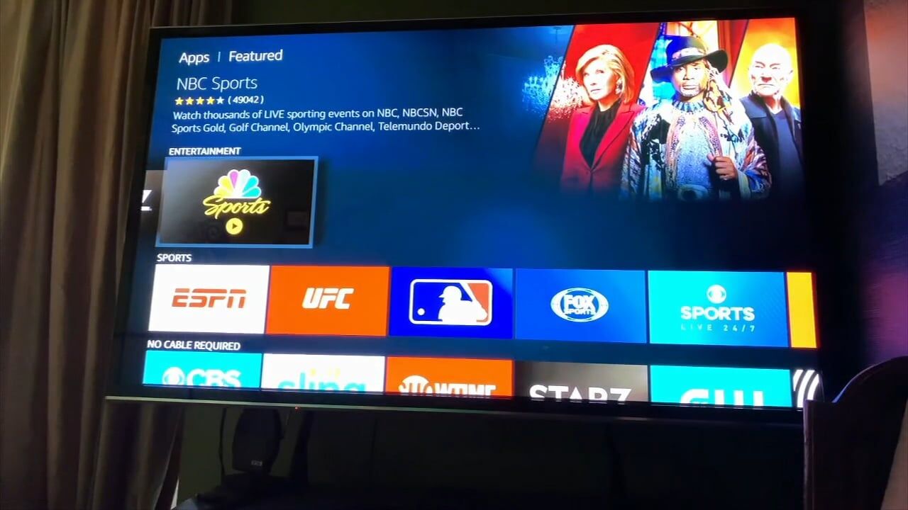 Nbc sports clearance smart tv app