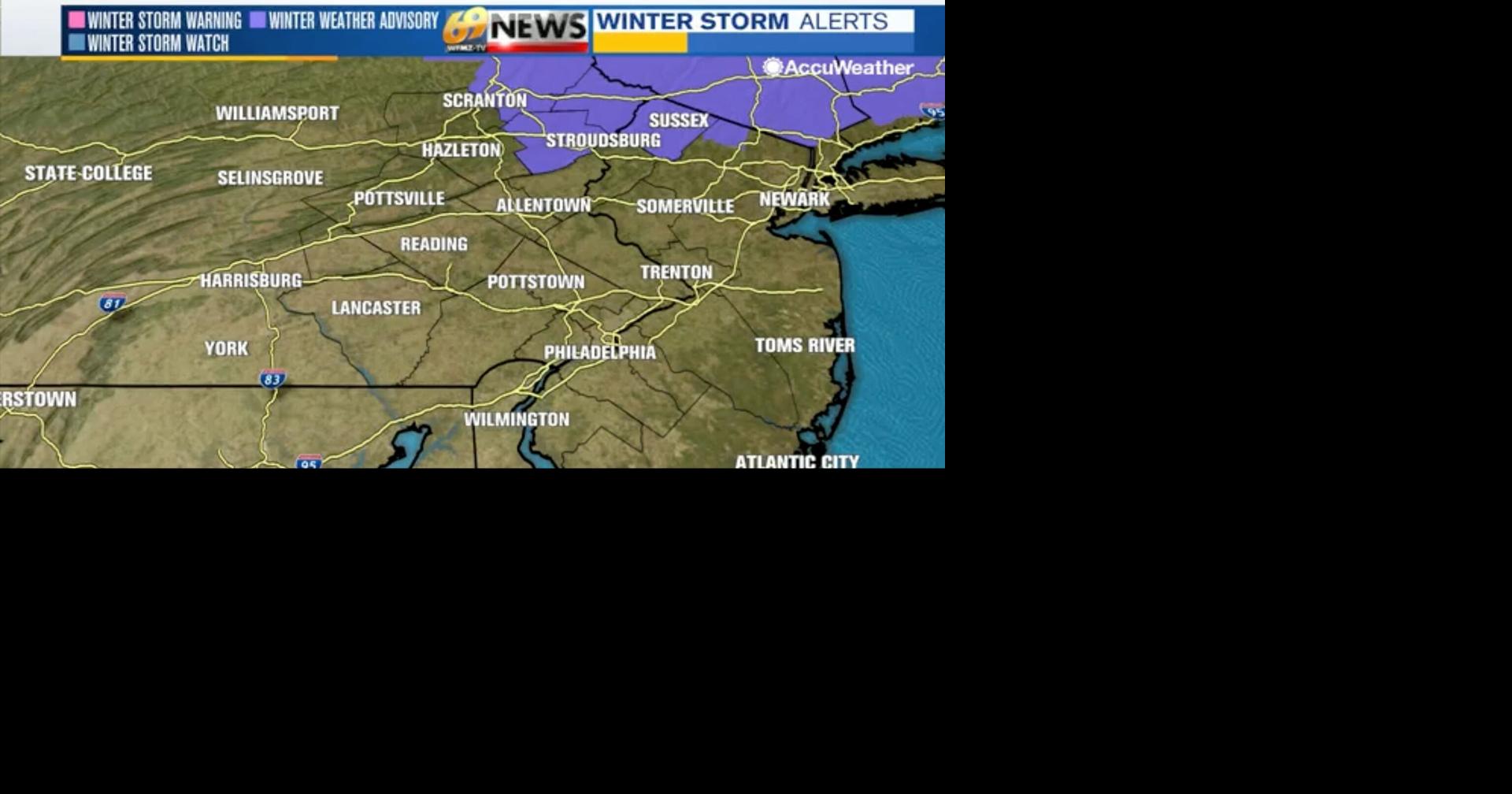 Some light rain and snow for Sunday; quiet but chilly start to next ...