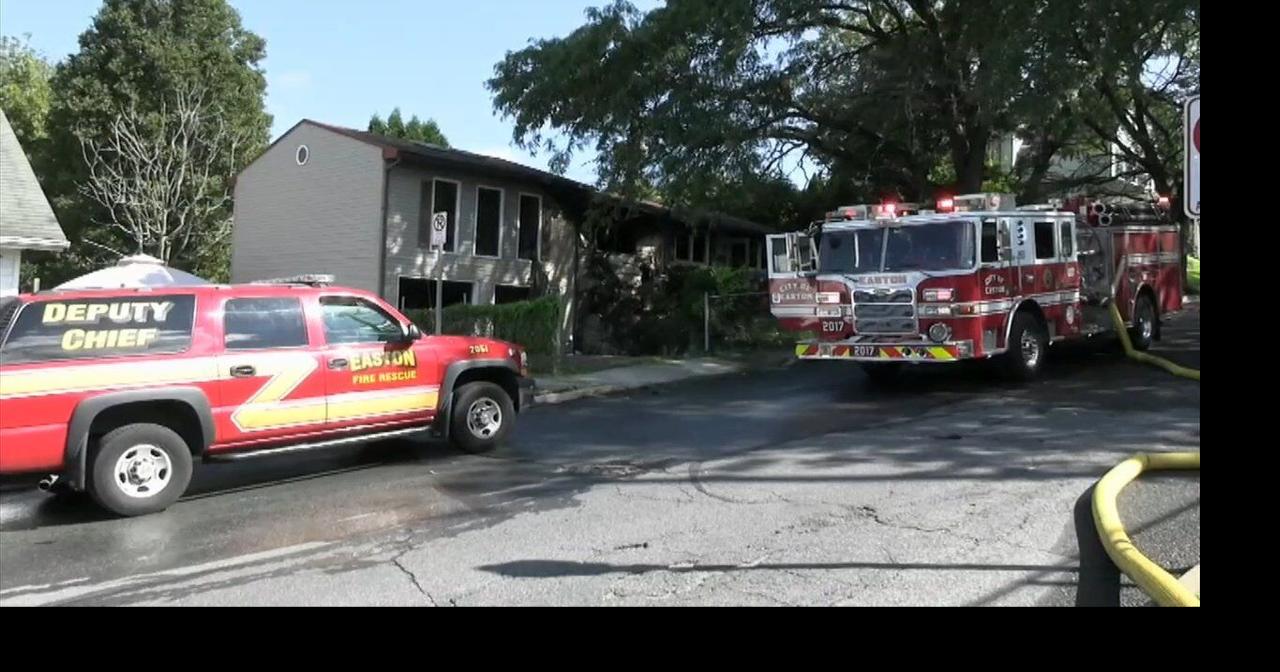 Fire tears through home in Easton | Lehigh Valley Regional News | wfmz.com