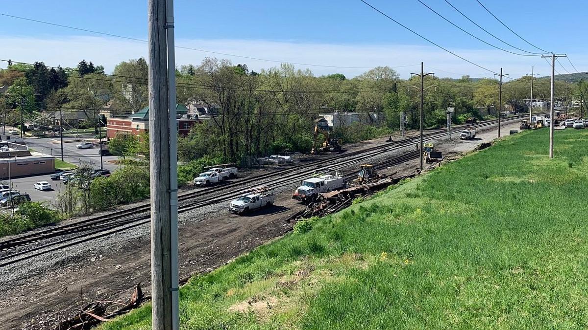 Train Derailment Cleanup On Track For End Of Week Finish Berks