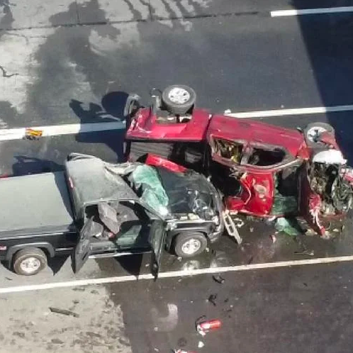 5 injured in 7-car crash on State Route 12 near Jackson Slough Rd