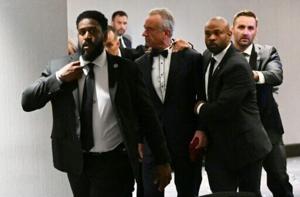 Loud bangs and a Trump evacuation: chaos at correspondents' dinner