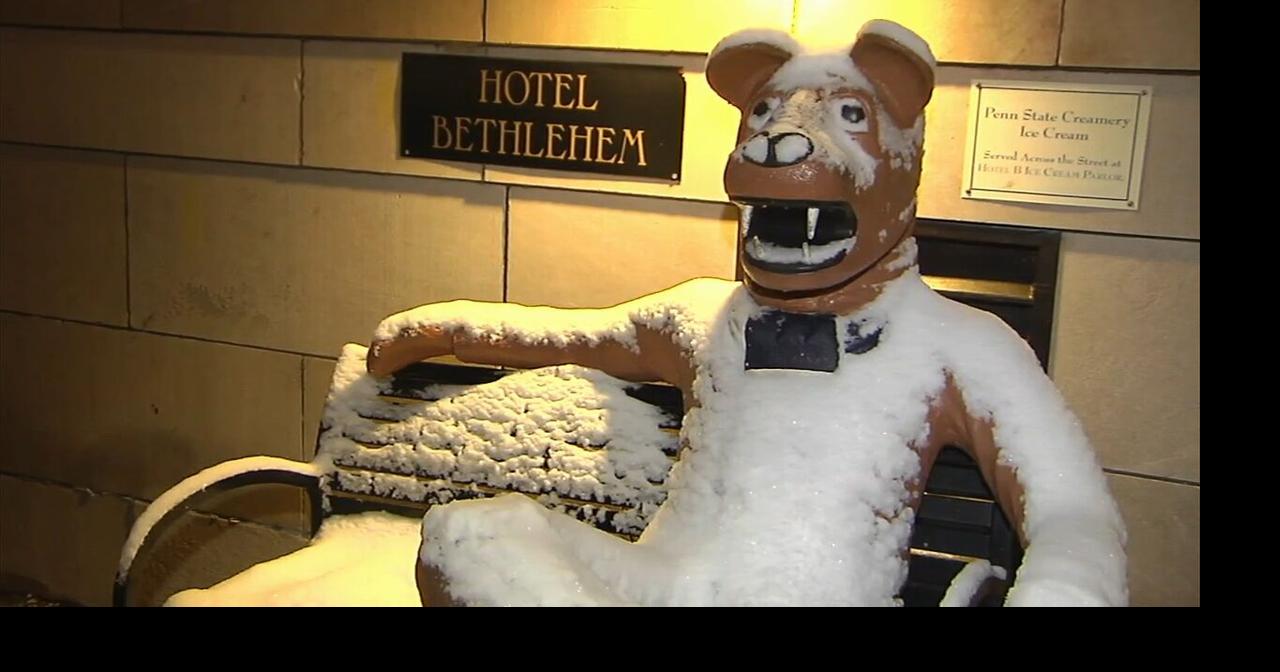 Cars 'slipping and sliding' in Bethlehem as new snowfall compounds Saturday's storm