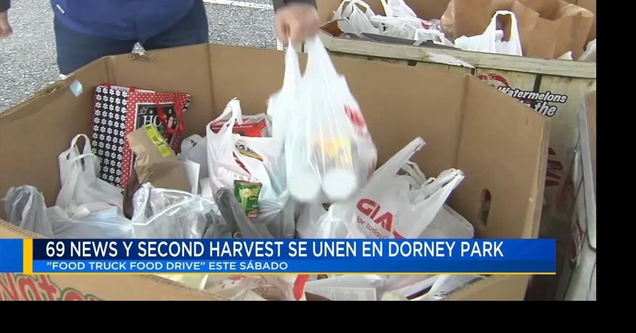 WFMZ y Second Harvest realizan colecta de alimentos en Dorney Park