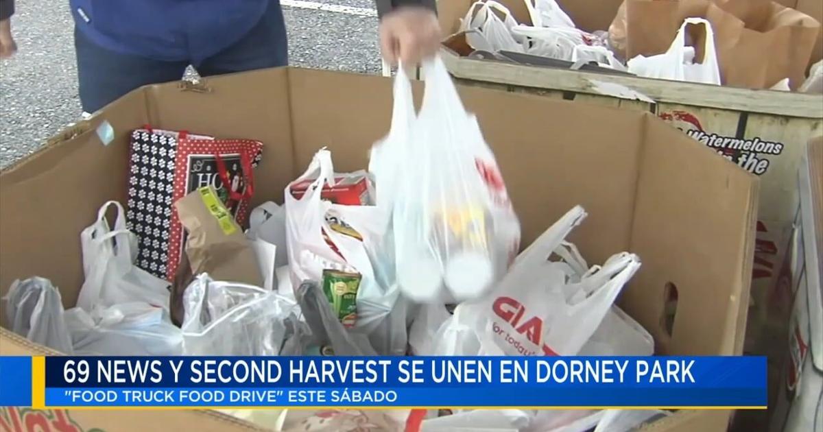 WFMZ y Second Harvest realizan colecta de alimentos en Dorney Park