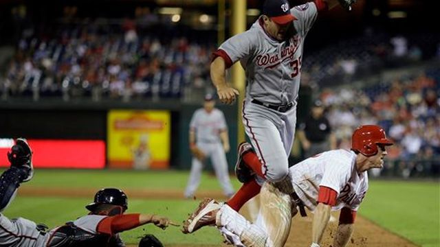 Washington Nationals First Baseman Ryan Zimmerman Editorial Stock