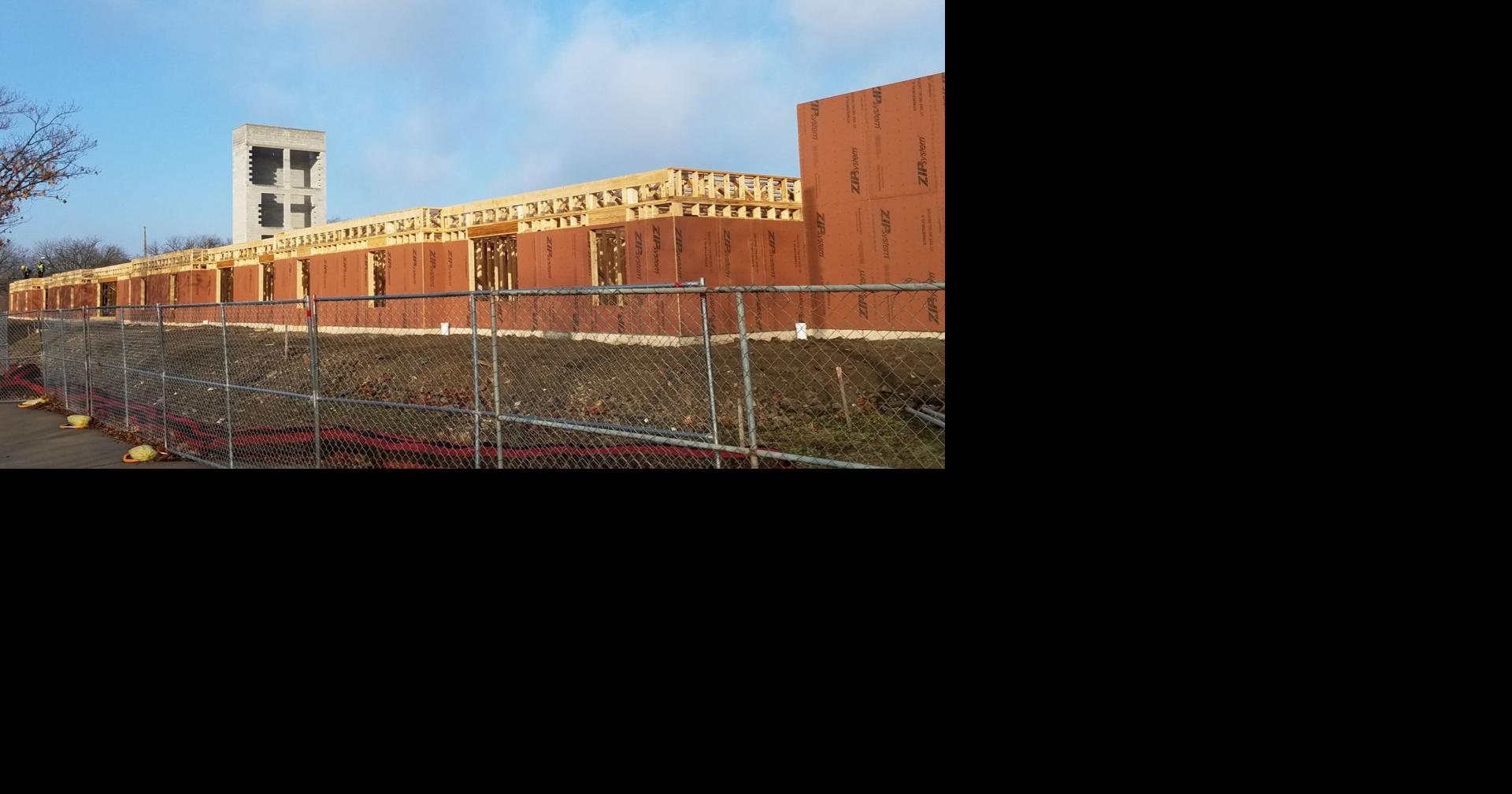 Apartment complex taking shape near Reading's riverfront Berks