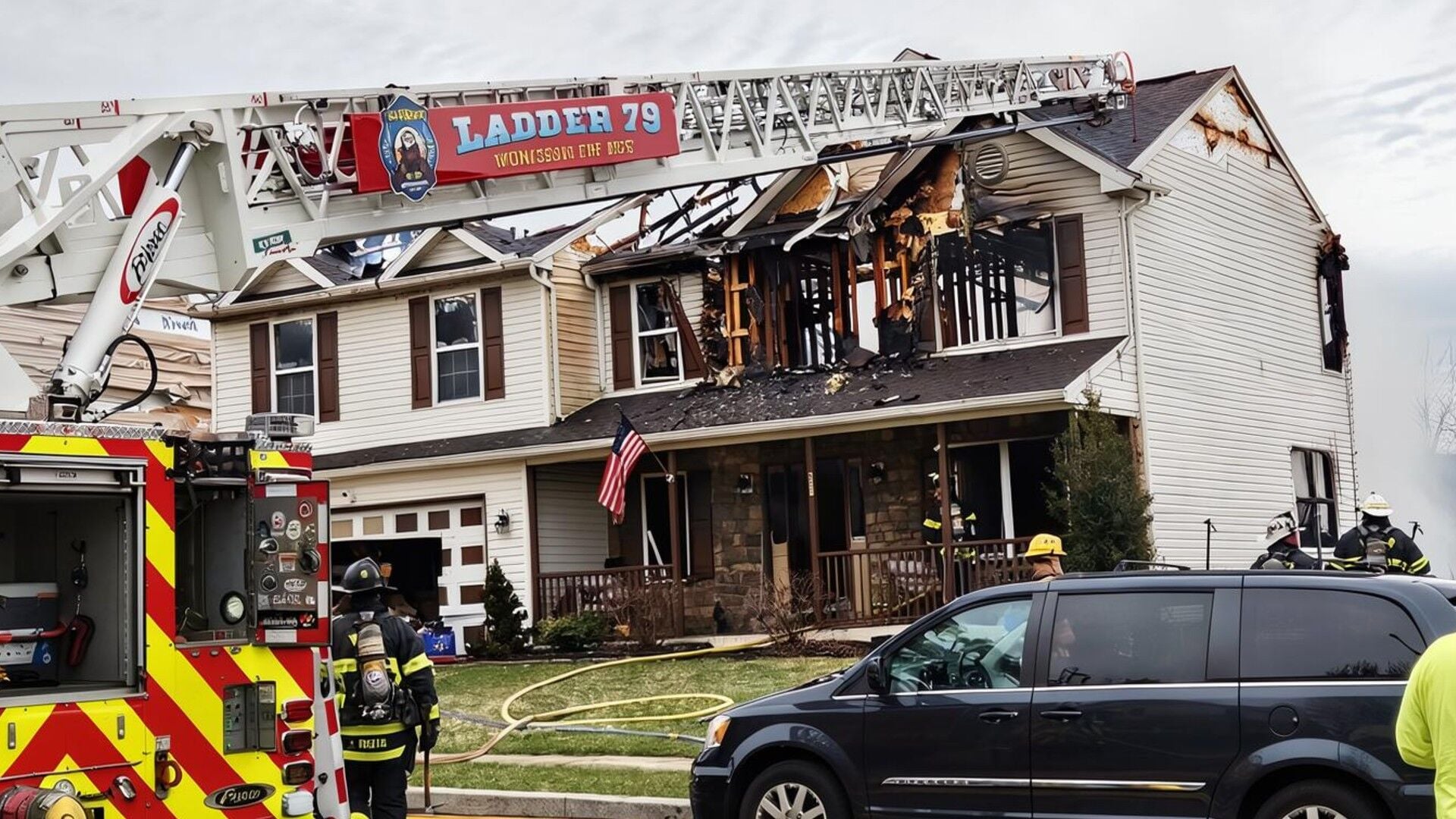 Two-alarm fire causes severe damage to Wernersville home | Berks