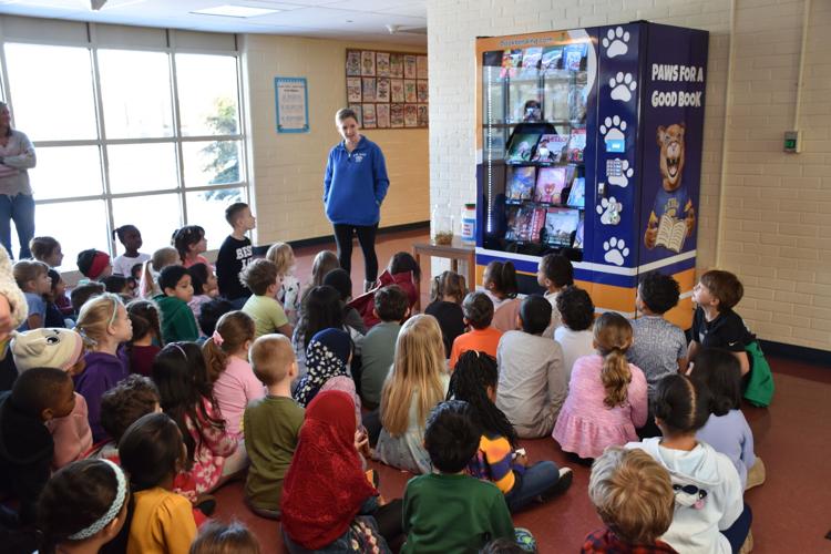 A.M. Kulp Elementary School opens book vending machine Good News
